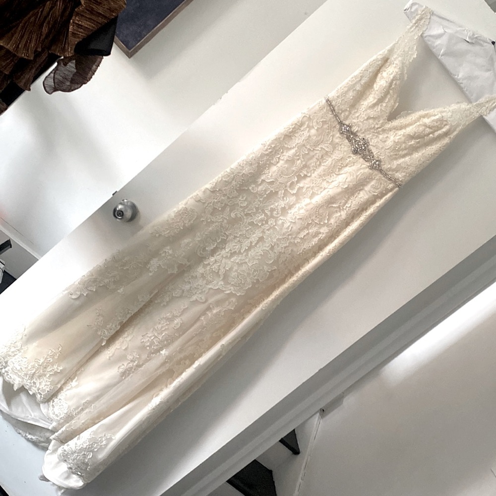 Beautiful wedding gown